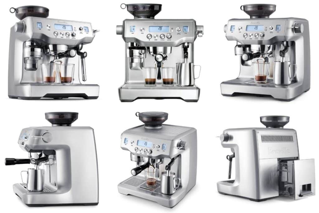 Best Dual Boiler Espresso Machine with Grinder:
Breville Oracle