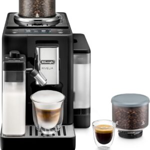 De'Longhi Rivelia Automatic Espresso Machine with Grinder & Milk Frother