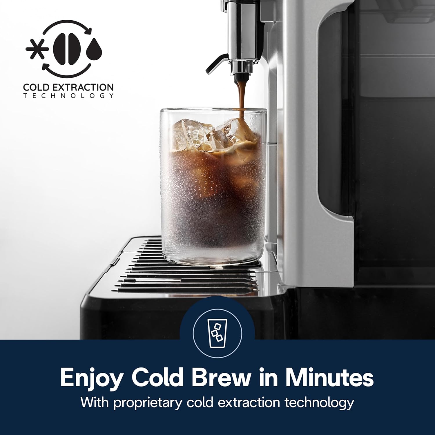 De'Longhi Eletta Explore Espresso Machine with Cold Brew - Image 3