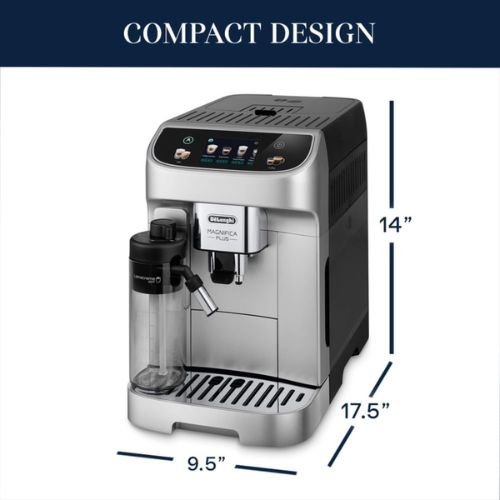 De'Longhi Magnifica Plus Fully Automatic Espresso Machine with Automatic Milk Frother