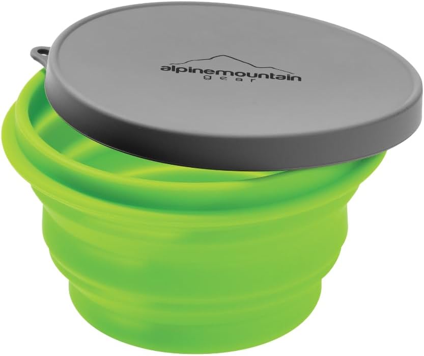 Alpine Mountain Gear Collapsible Silicone Bowl