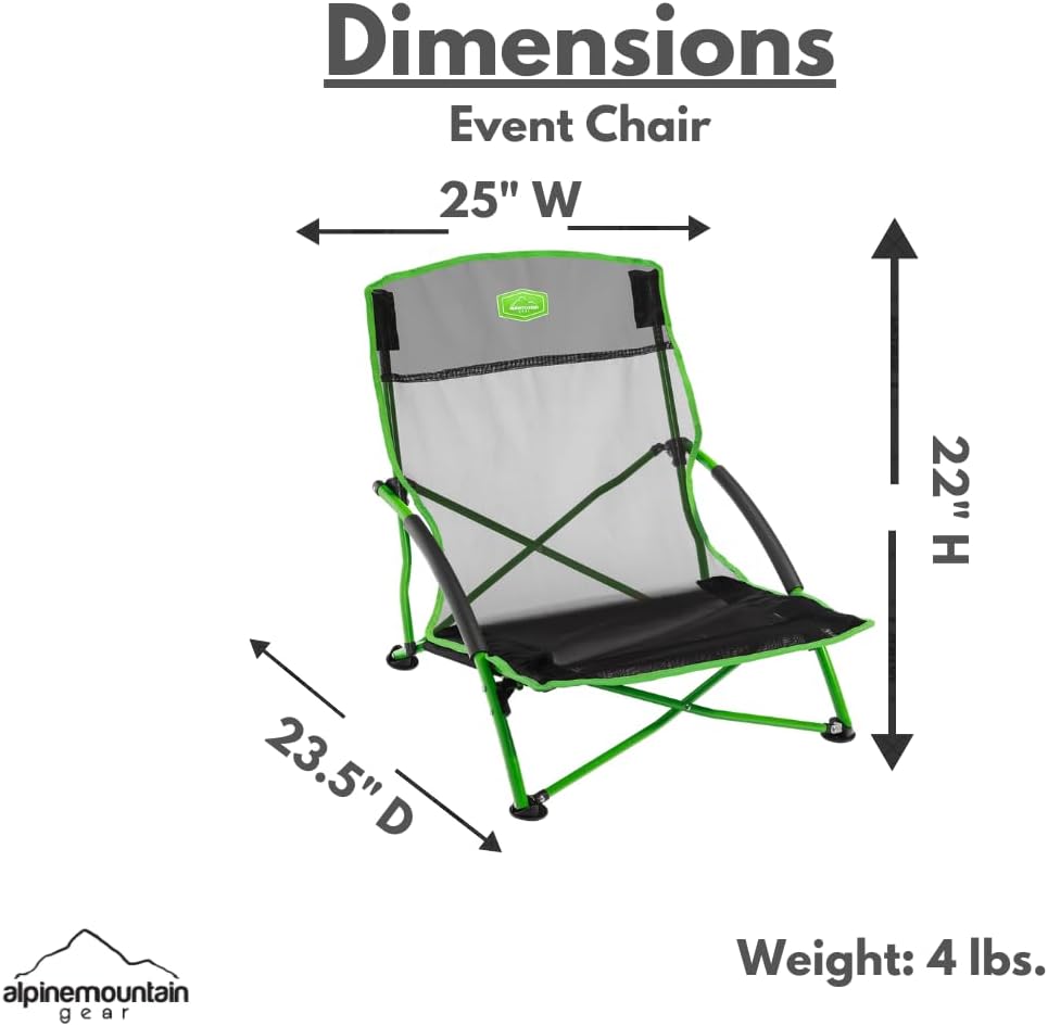 Alpine Mountain Gear Portable Chair