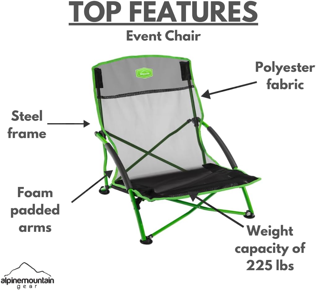 Alpine Mountain Gear Portable Chair