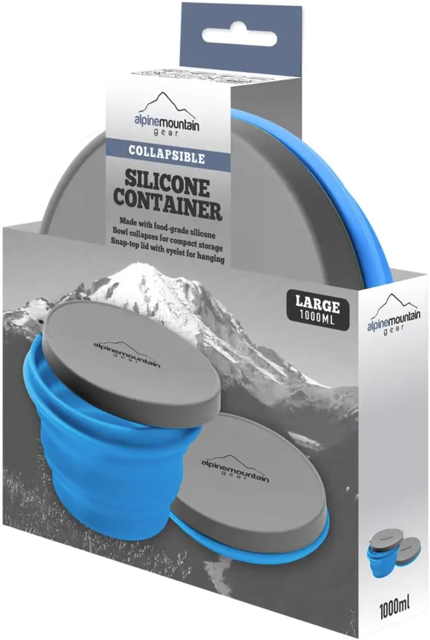 Alpine Mountain Gear Collapsible Silicone Bowl