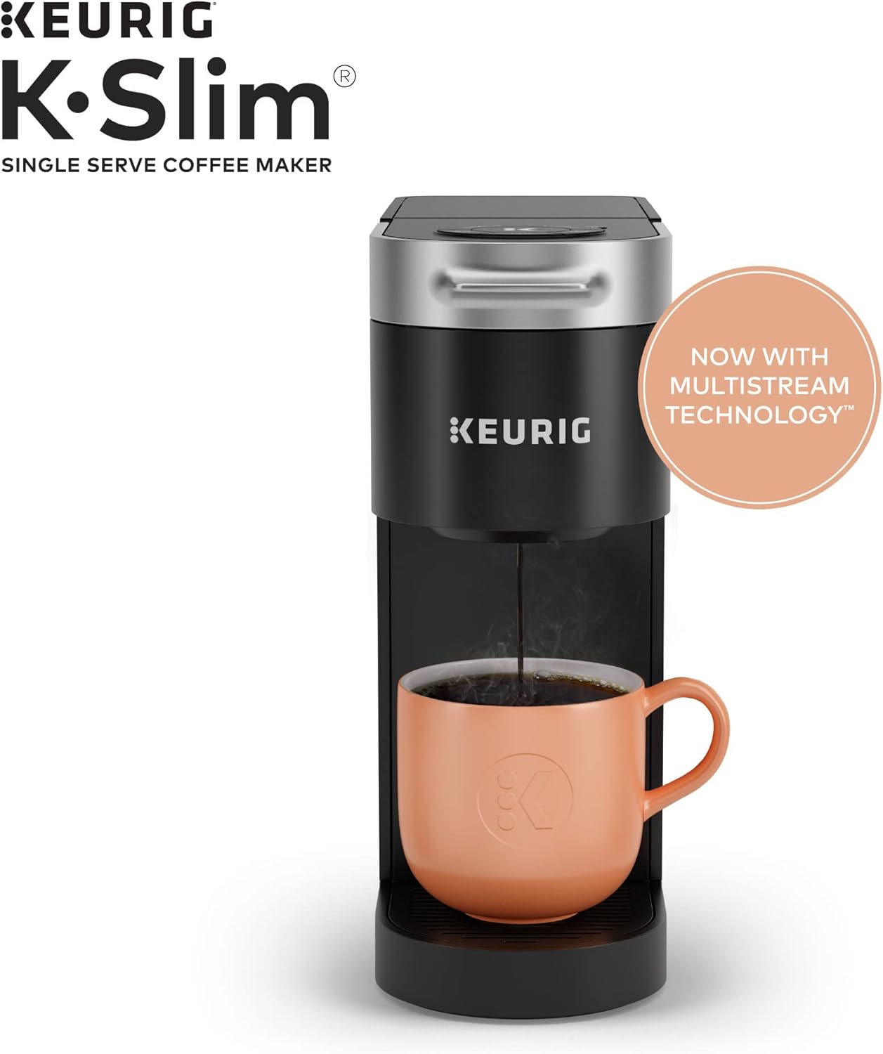 Keurig K-Slim Single Serve K-Cup Pod Coffee Maker