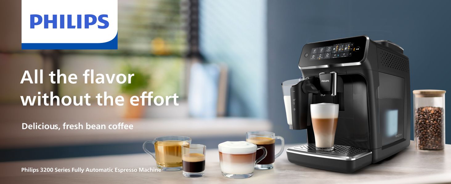PHILIPS 3200 Series Fully Automatic Espresso Machine