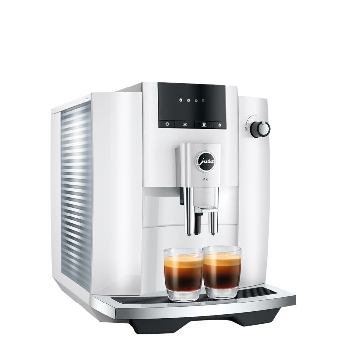 Jura E4 Piano White Automatic Coffee Machine