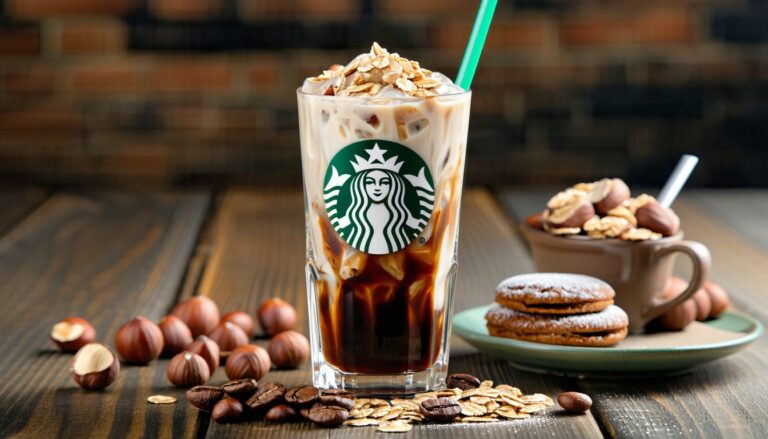 starbucks iced hazelnut oatmilk shaken espresso