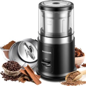 SHARDOR One Touch Coffee Grinder Electric