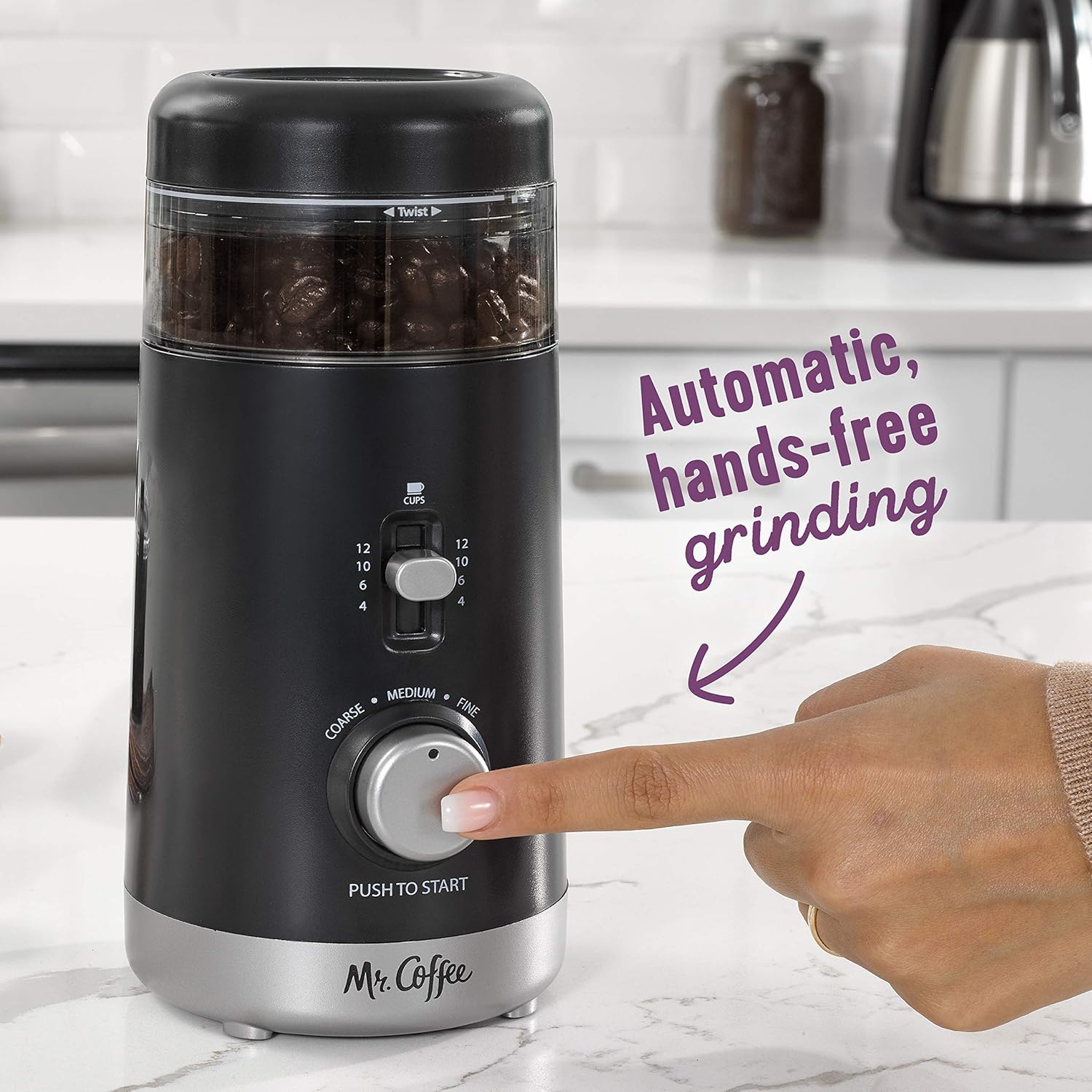 Mr. Coffee Multi-Grind 18-Cup Automatic Coffee Grinder
