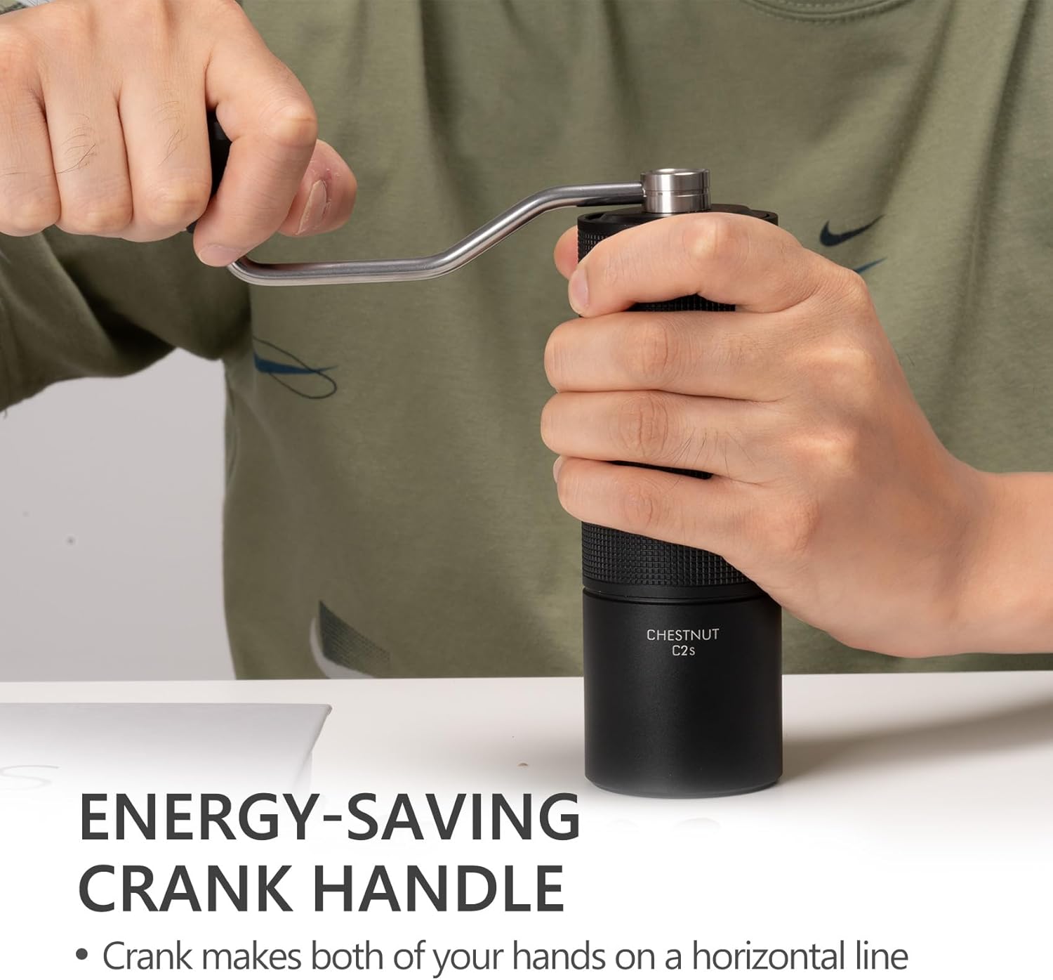 TIMEMORE Chestnut C2S Manual Coffee Grinder - Image 5