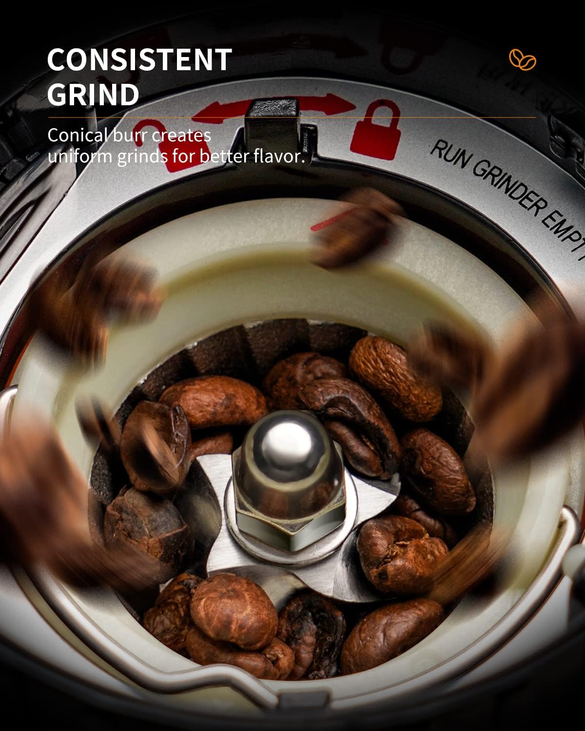 SHARDOR Professional Conical Burr Coffee Grinder