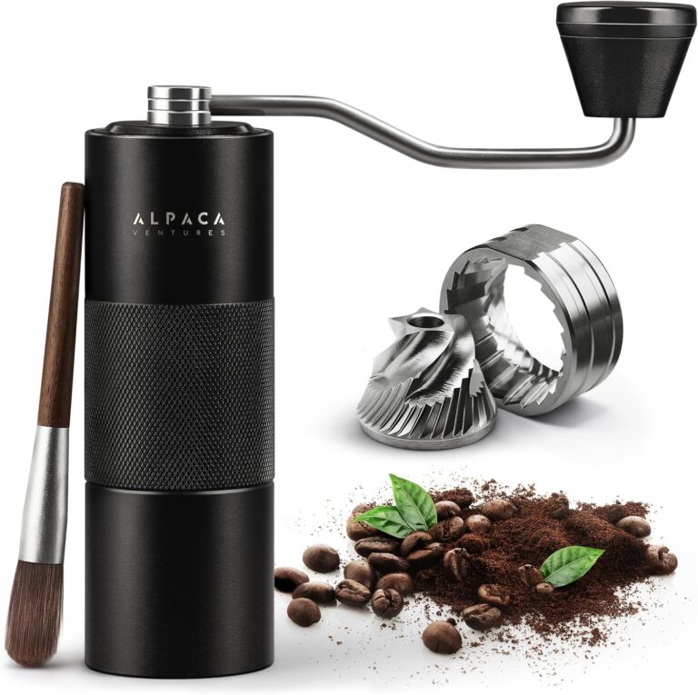 ALPACA VENTURES Premium Manual Coffee Grinder