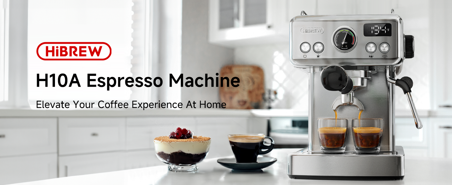 HIBREW H10A - 58mm Espresso Machine