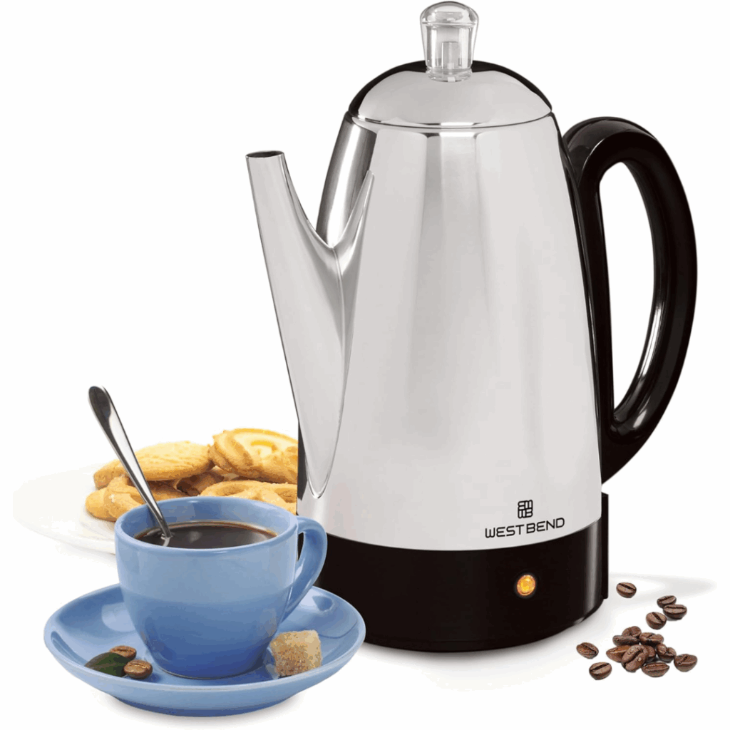 West Bend 54159 classic electric coffee percolator