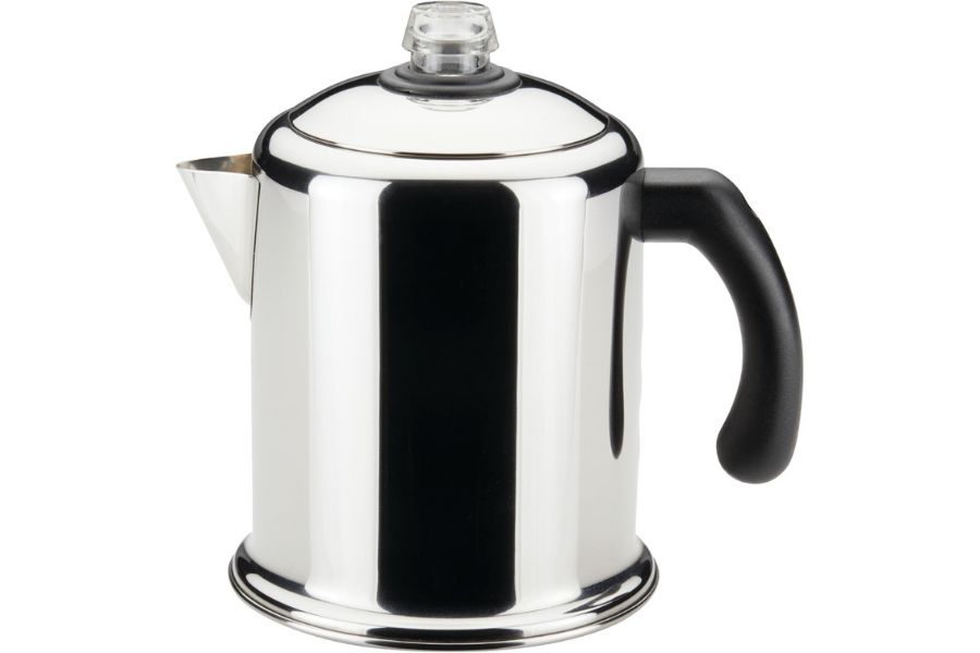 Farberware Classic Yosemite Stainless Steel Coffee Percolator - 8 Cup, Silver