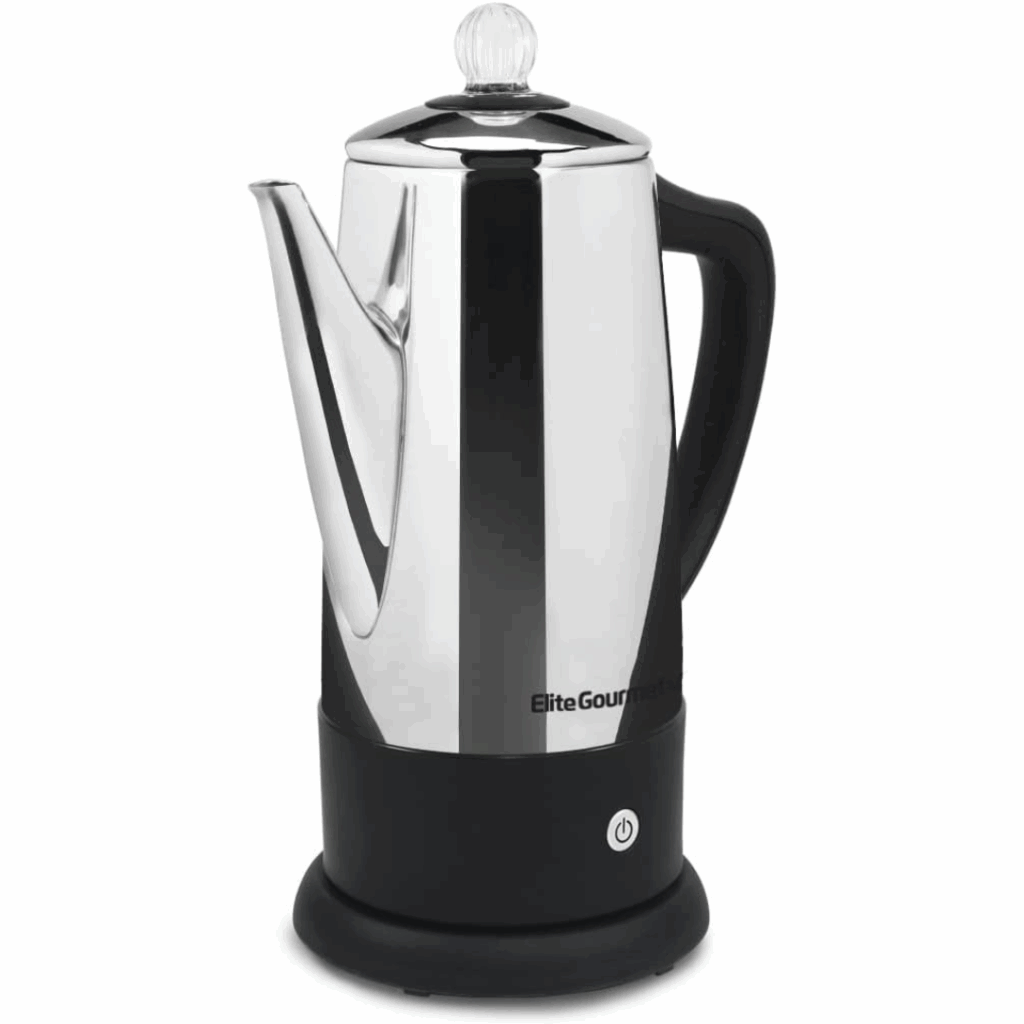 Elite Gourmet EC812 electric 12-cup coffee percolator