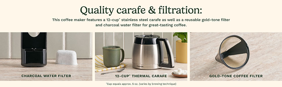 Cuisinart 12-Cup Programmable Thermal Coffeemaker