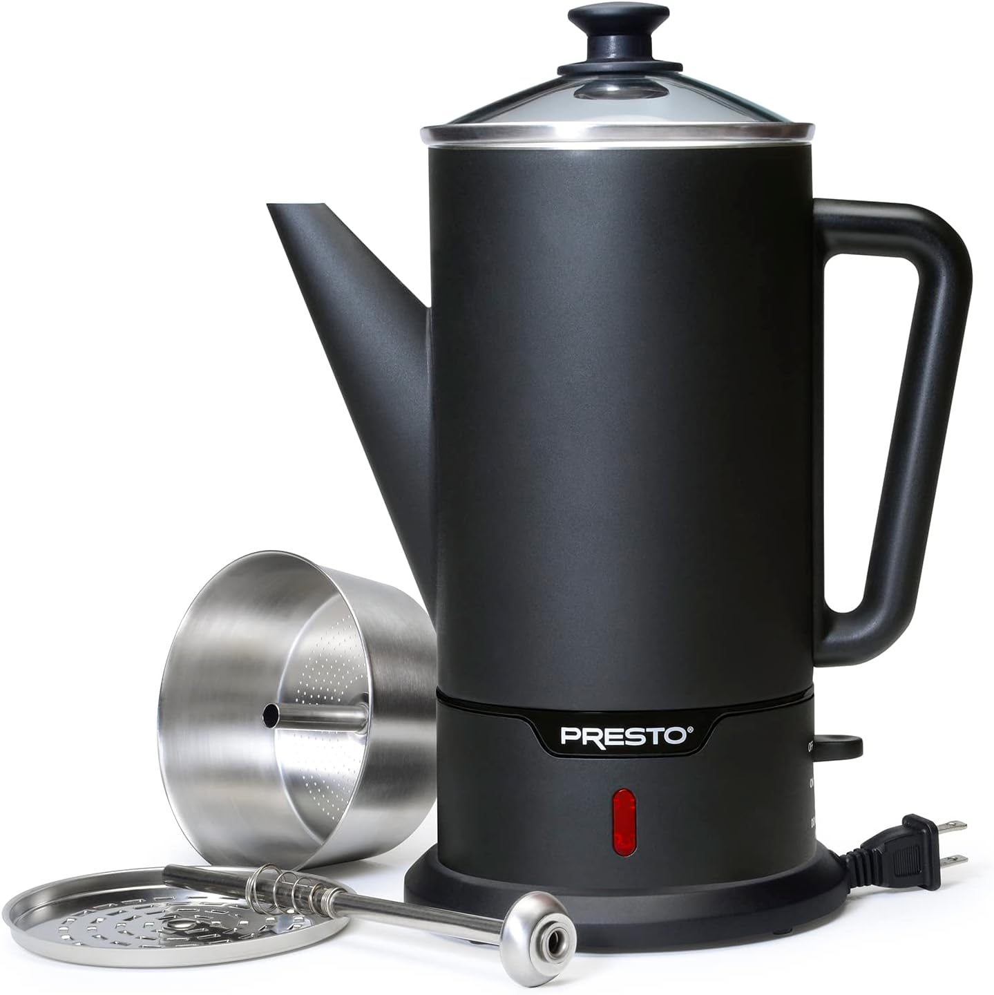 Presto 12-Cup Stainless Steel Coffee Percolator - Image 4