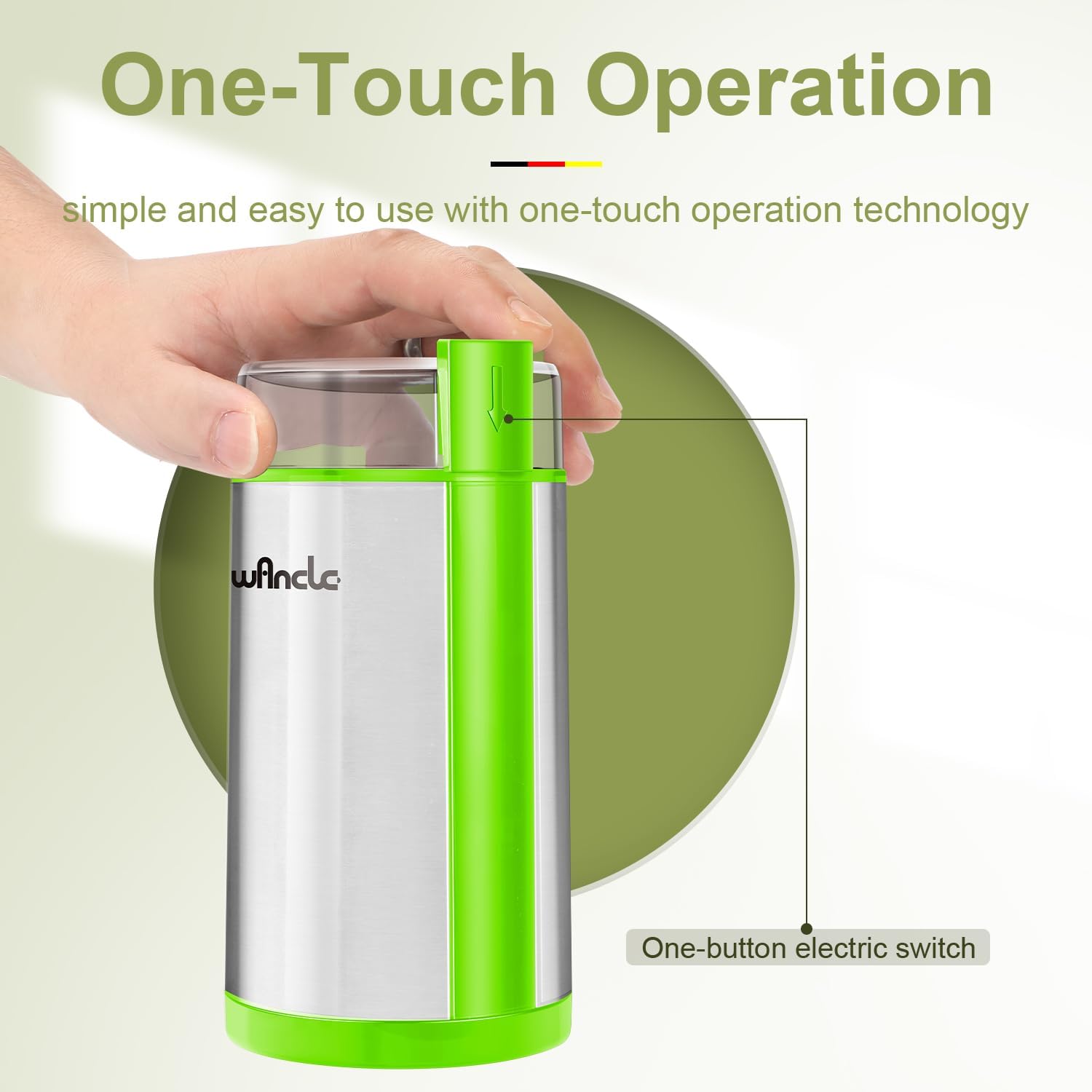 Wancle Electric Coffee Grinder