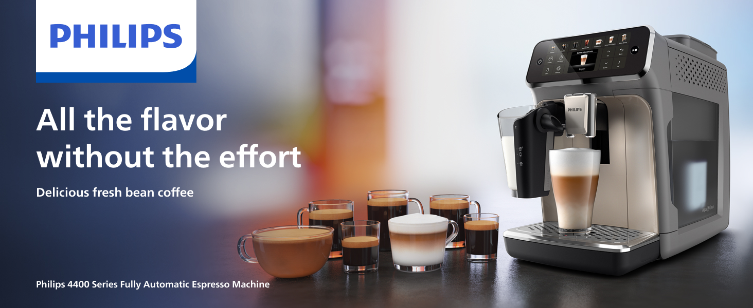 PHILIPS 4400 Series Fully Automatic Espresso Machine