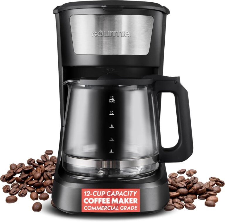 Gourmia GCM3282 12-Cup Drip Coffee Maker