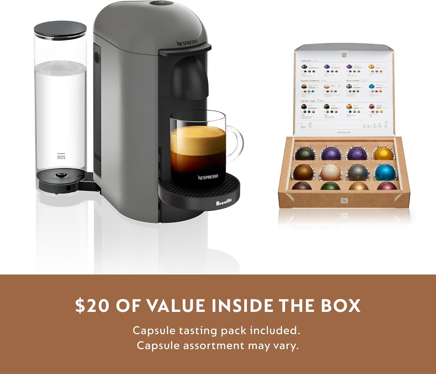 Nespresso VertuoPlus Coffee and Espresso Machine by Breville - Image 6