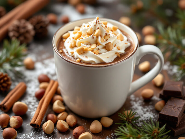 hazelnut hot chocolate coffee recipe
