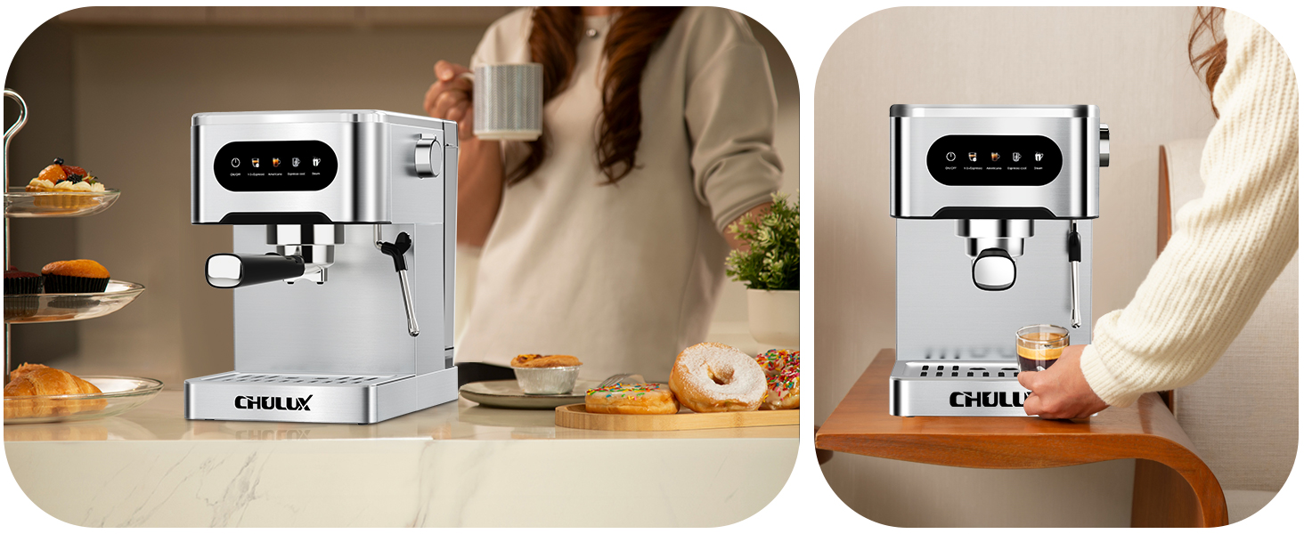 CHULUX Svvocàto Espresso Machine