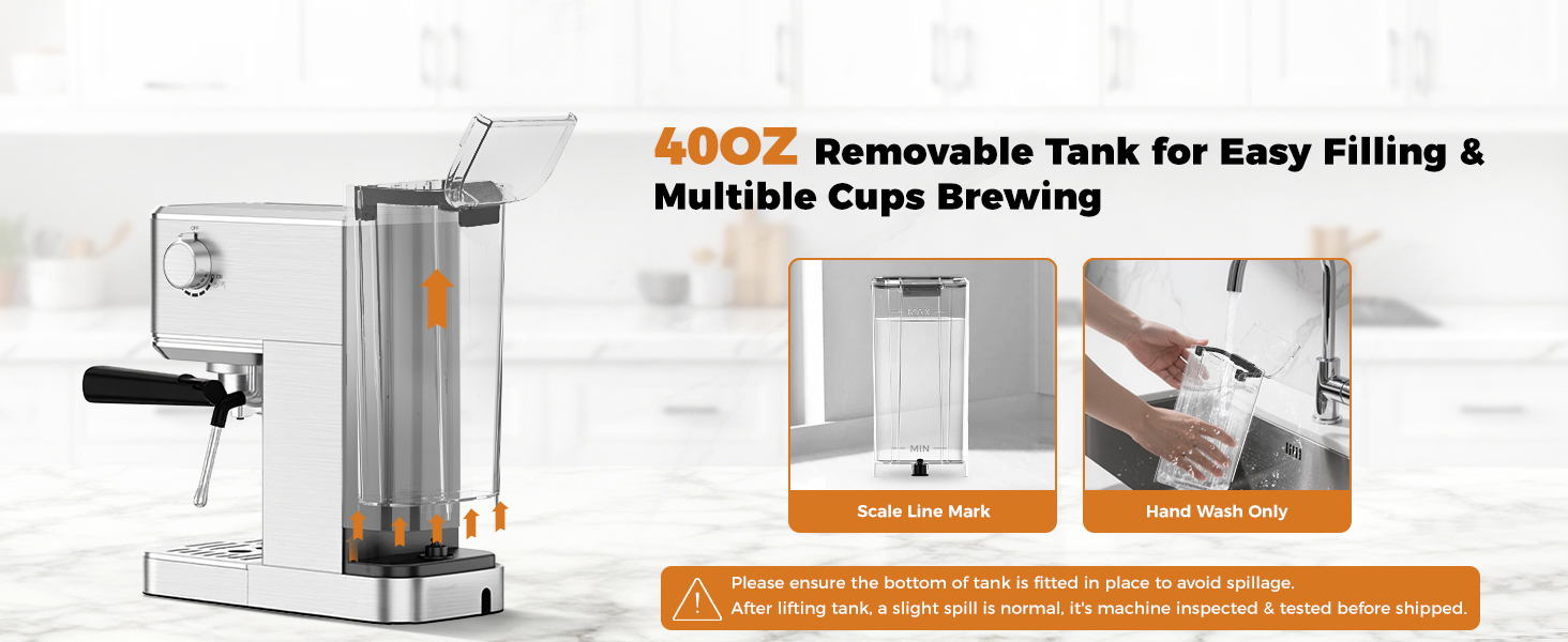 CHULUX Elite Espresso Machine 20 Bar