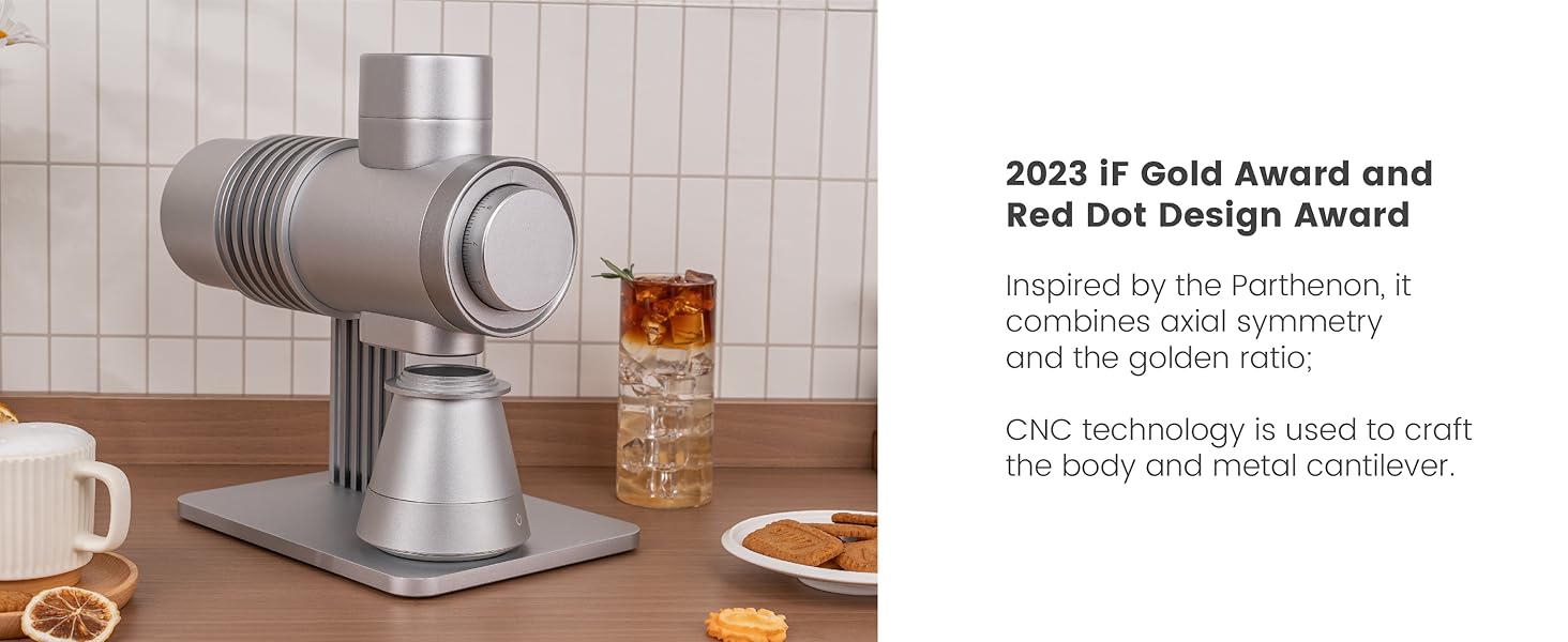 Gevi VelPro 400 Single Dose Espresso Grinder with Variable Speed