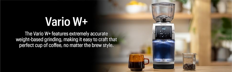 Baratza Vario W+ Flat Steel Burr Grinder