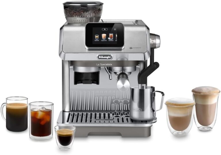 De'Longhi La Specialista Touch Espresso Machine with Grinder & Milk Frother