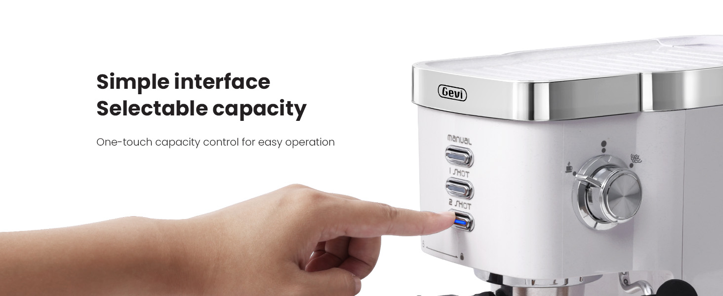 Gevi 20 Bar Professional Espresso Machine for Home