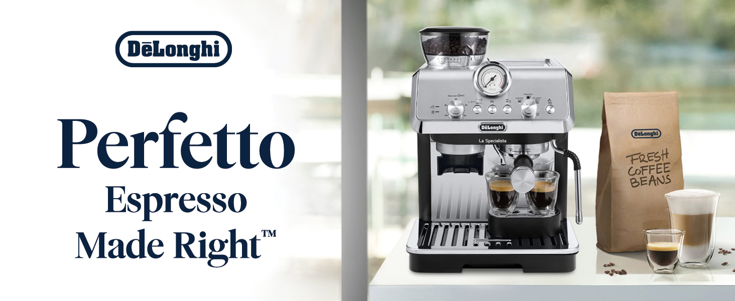De'Longhi La Specialista Espresso Machine with Grinder