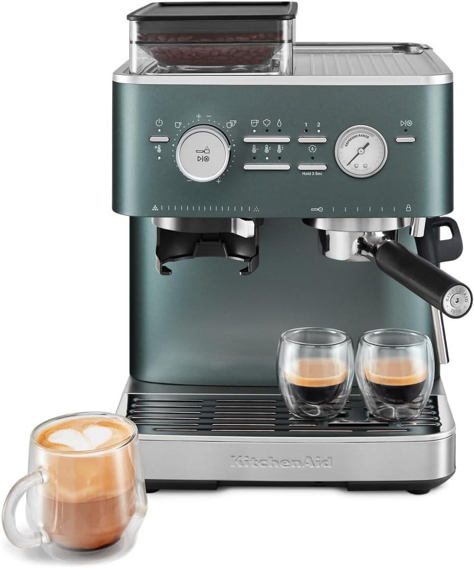 KitchenAid Semi-Automatic Espresso Machine with Burr Grinder