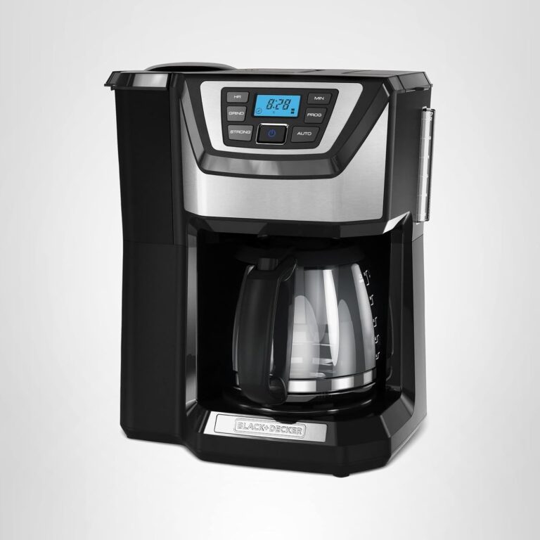 BLACK+DECKER 12-Cup Mill and Brew Coffee Maker