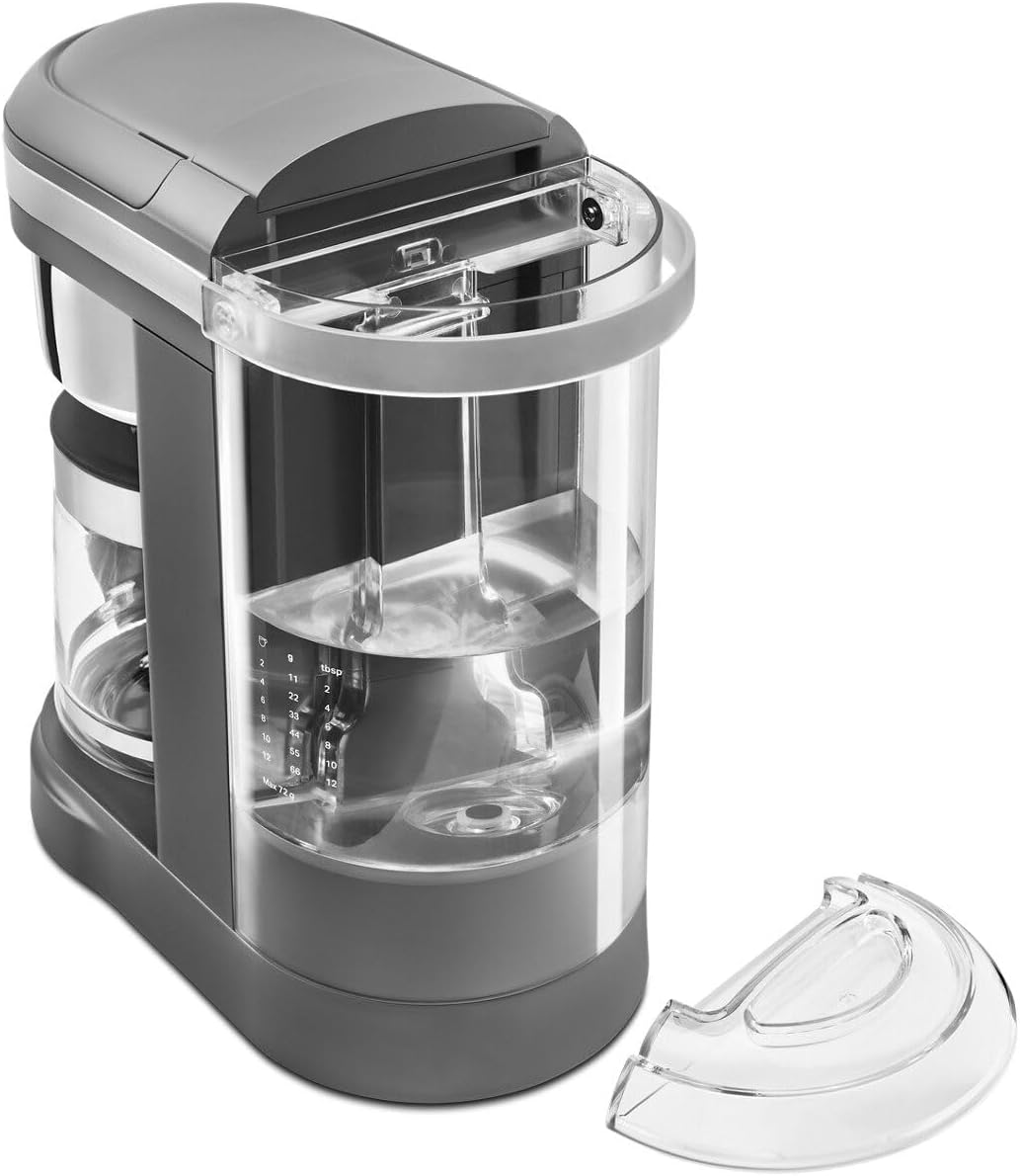 KitchenAid 12 Cup Drip Coffee Maker with Spiral Showerhead