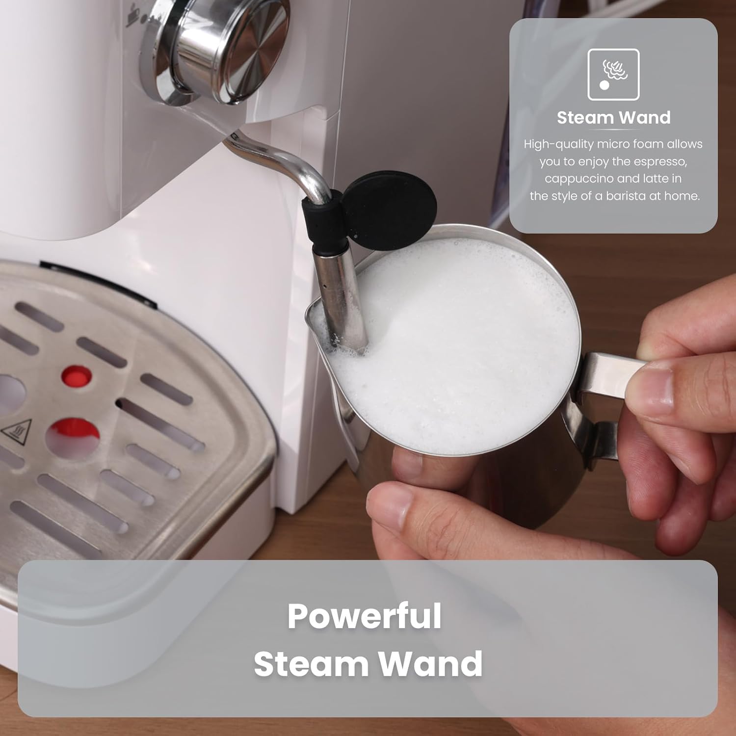 Gevi 20 Bar Professional Espresso Machine for Home - Image 7