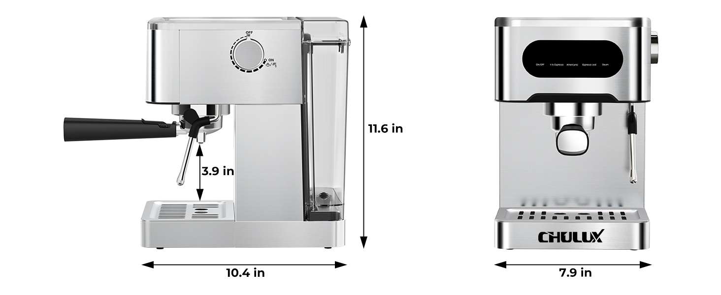 CHULUX Svvocàto Espresso Machine