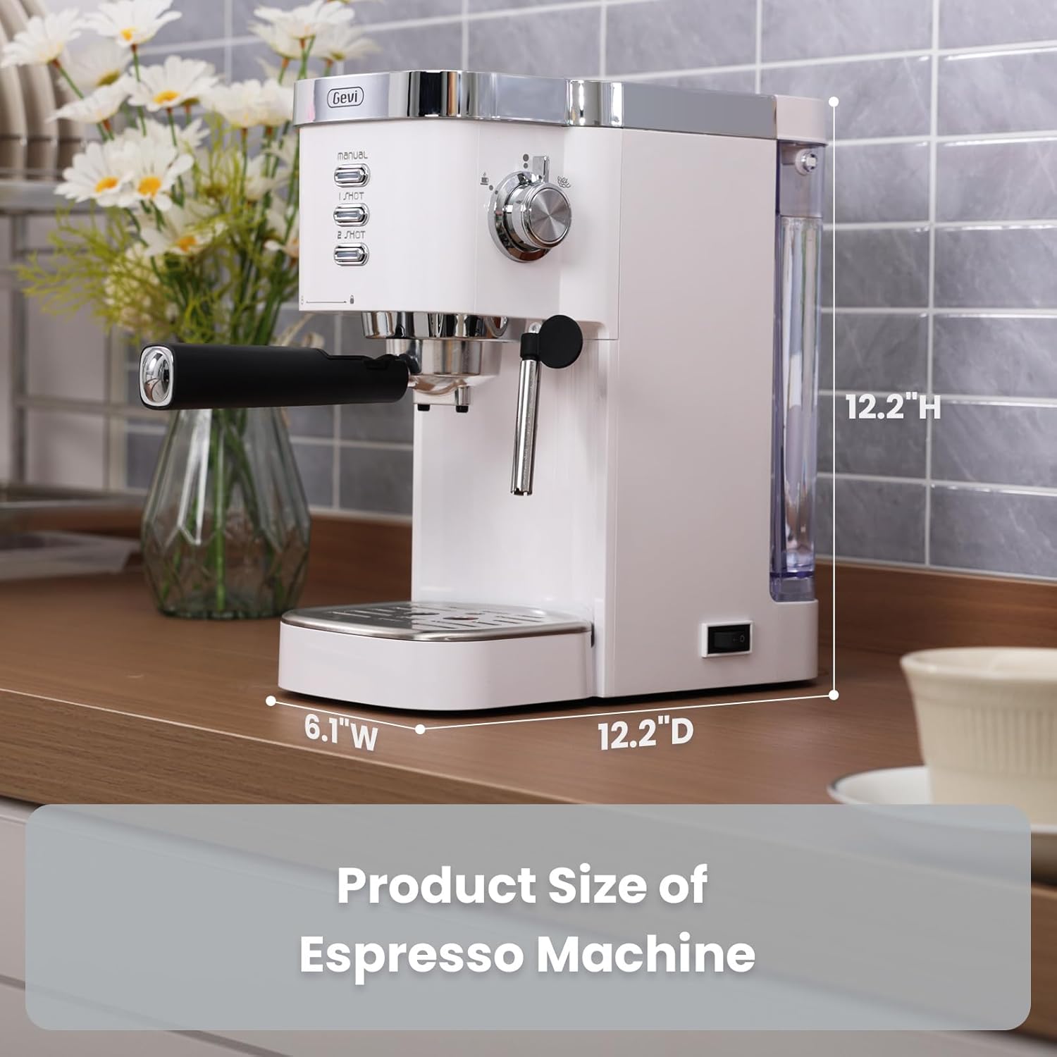 Gevi 20 Bar Professional Espresso Machine for Home