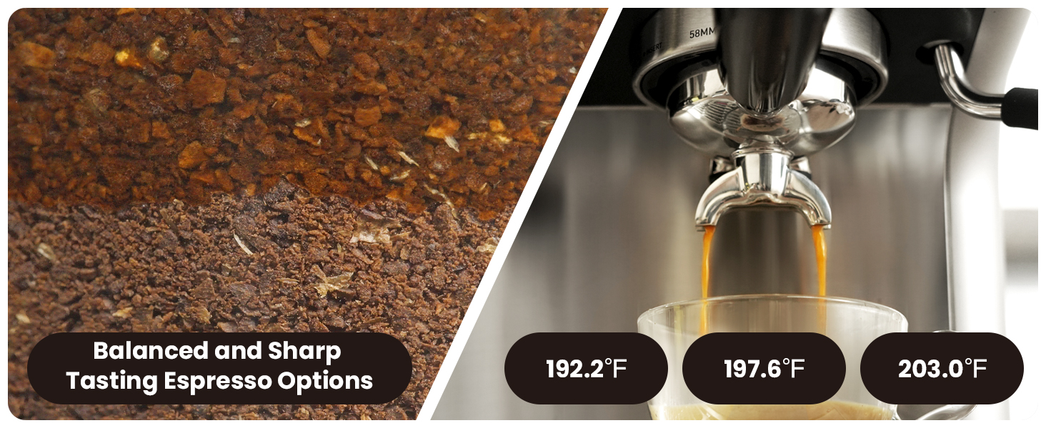 Gevi Dual Boiler Espresso Machine with Built-in Grinder