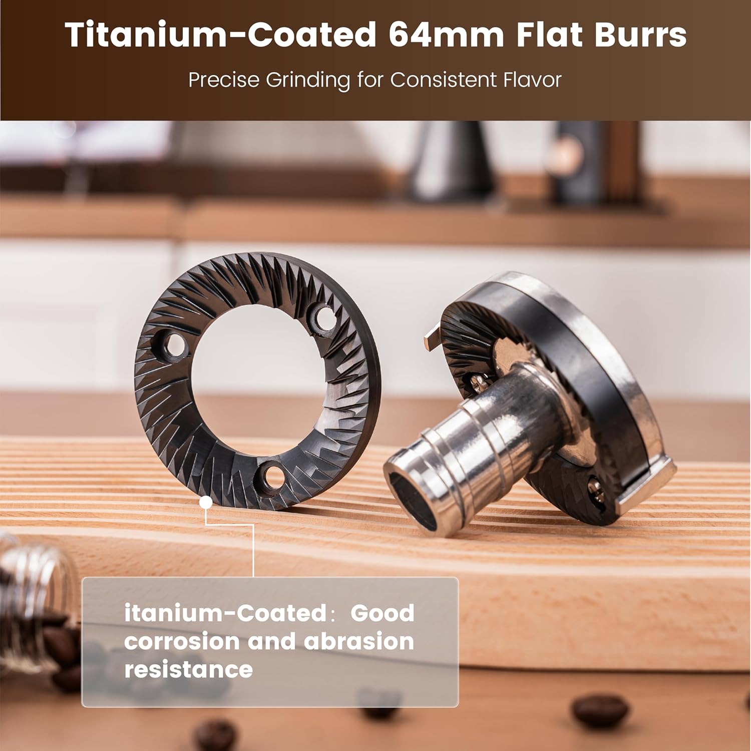 Gevi VelPro 400 Single Dose Coffee Grinder with Variable Speed