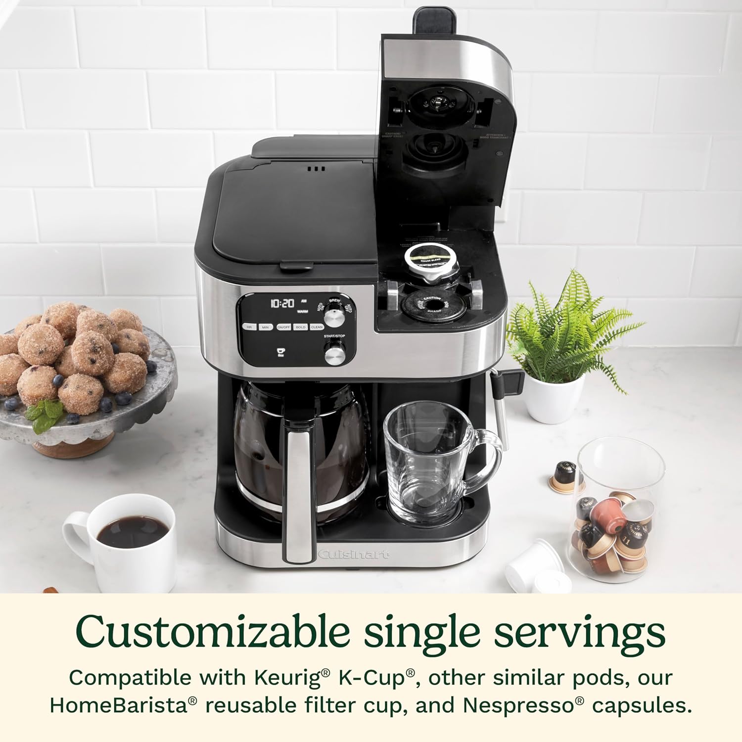 Cuisinart Coffee Center Barista Bar 4-in-1 Coffee Maker