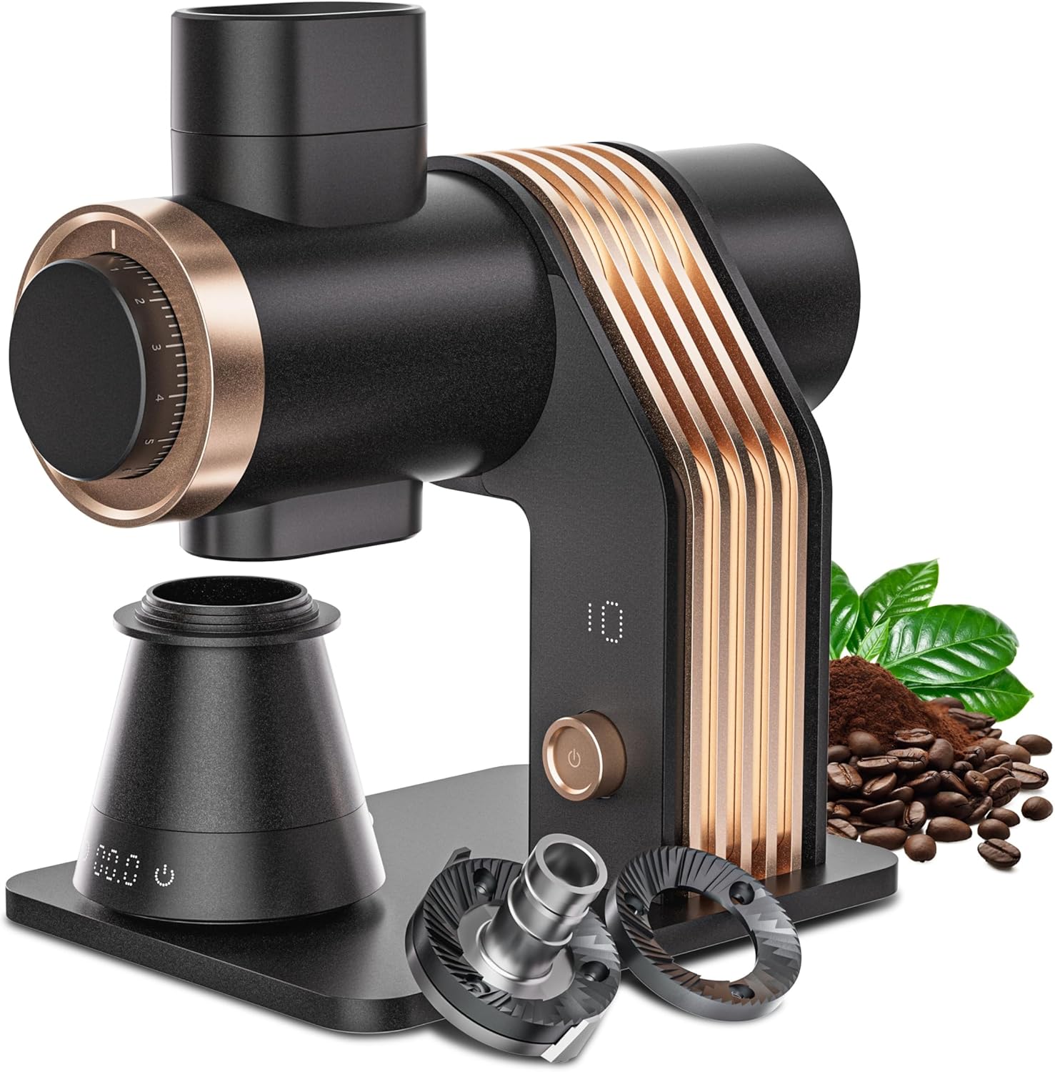 Gevi VelPro 400 Coffee Grinder - Black Gloden