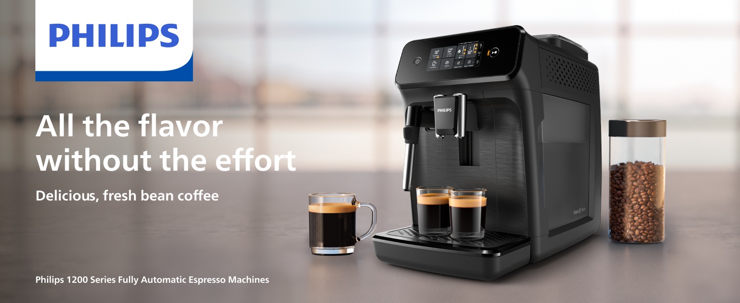 PHILIPS 1200 Series Fully Automatic Espresso Machine