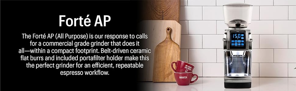 Baratza Forte AP Ceramic Flat Burr Commercial Coffee Grinder