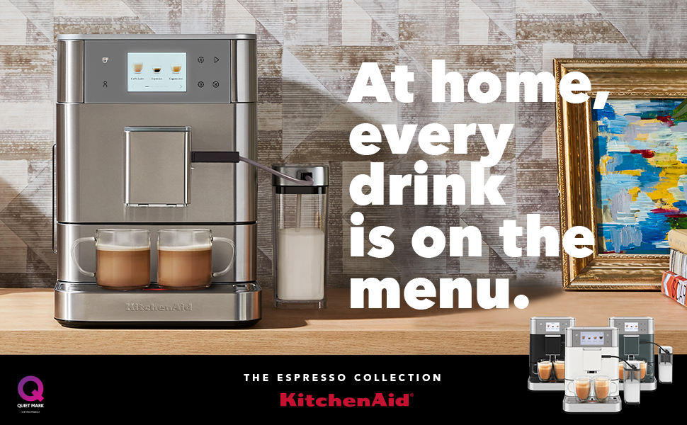 KitchenAid Fully Automatic Espresso Machine KF7