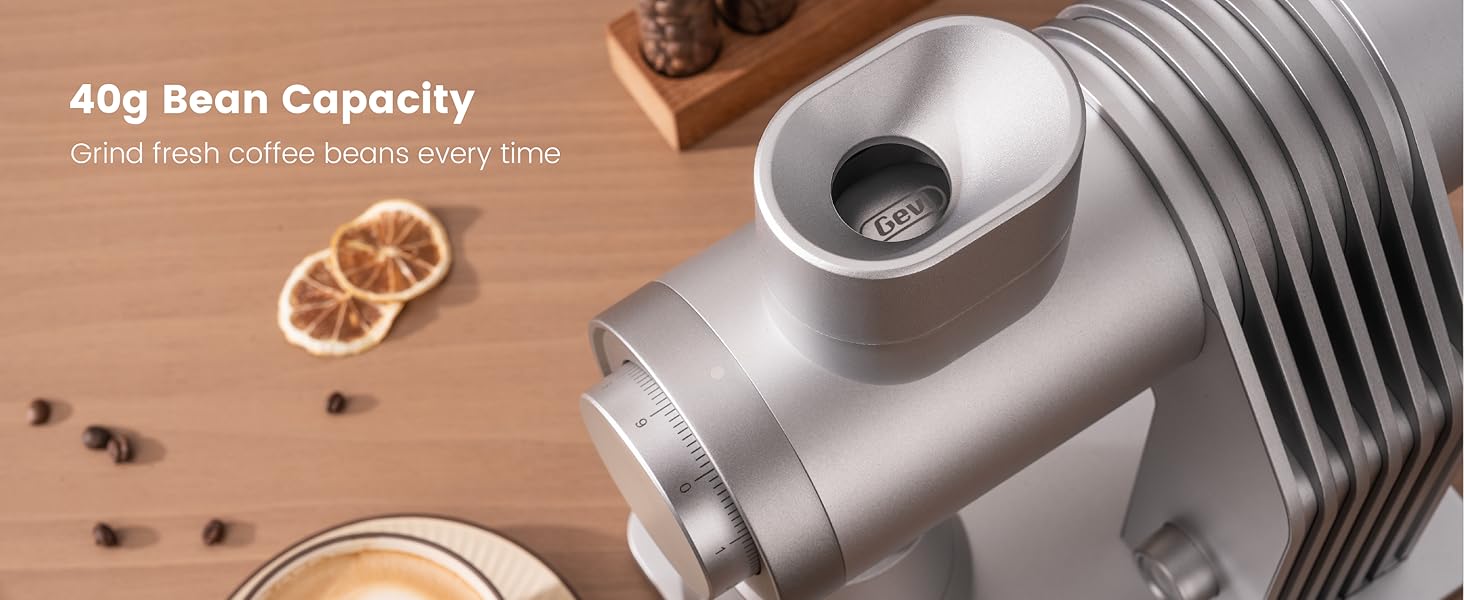 Gevi VelPro 400 Single Dose Espresso Grinder with Variable Speed