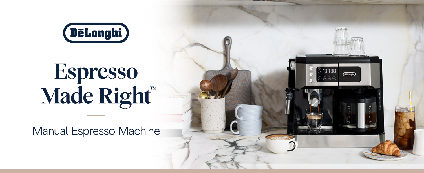 De'Longhi All-In-One Combination Coffee and Espresso Machine